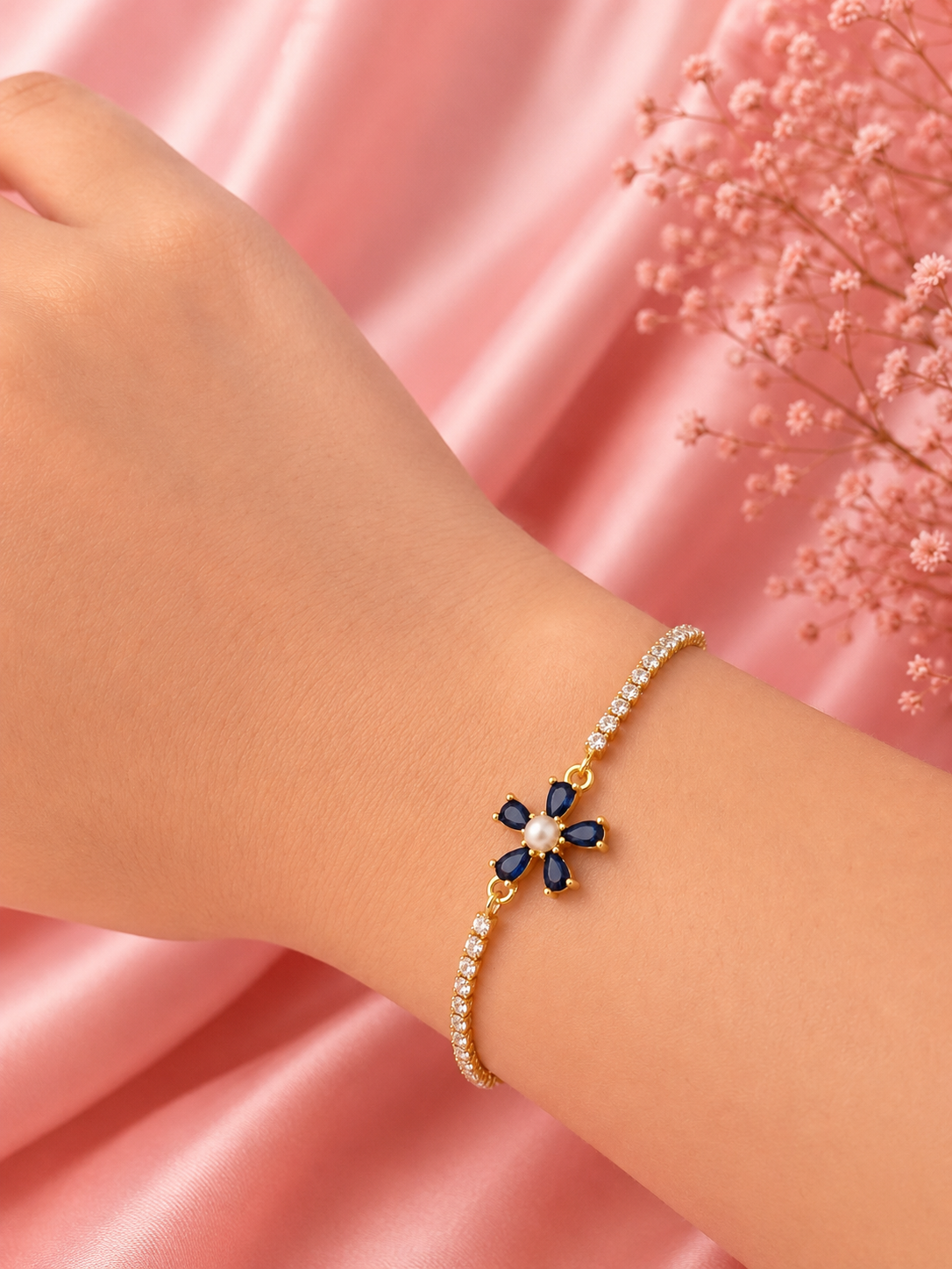 Blue bracelet