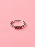 Ruby Bow Ring