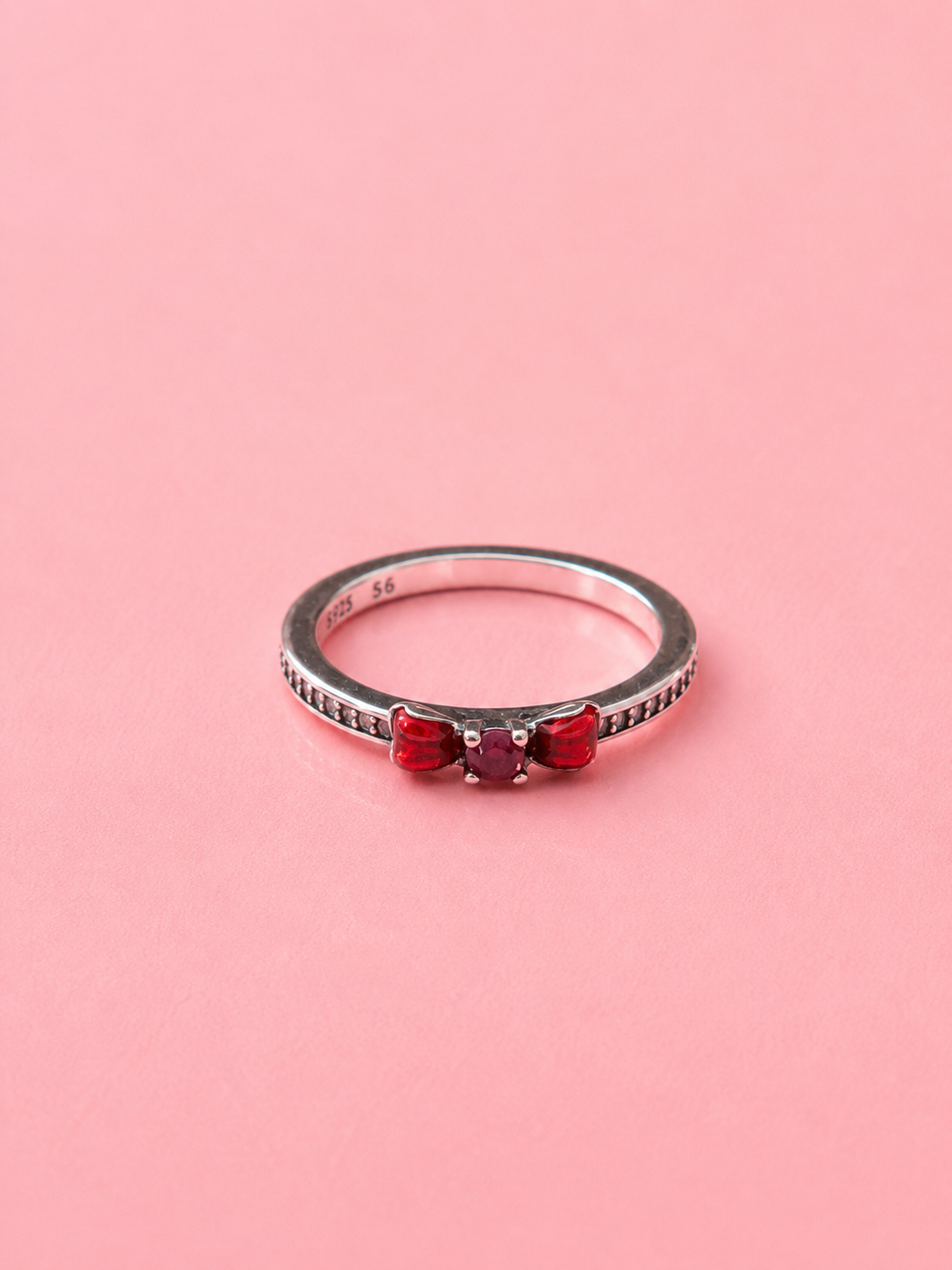 Ruby Bow Ring