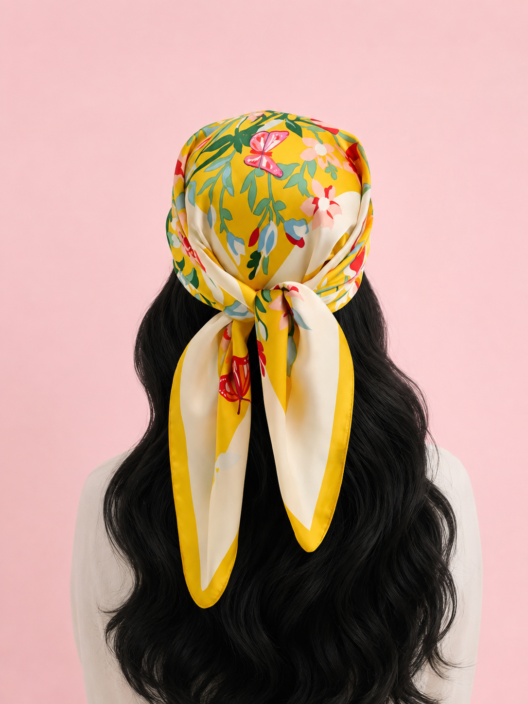 Sunlit Blossom Scarf
